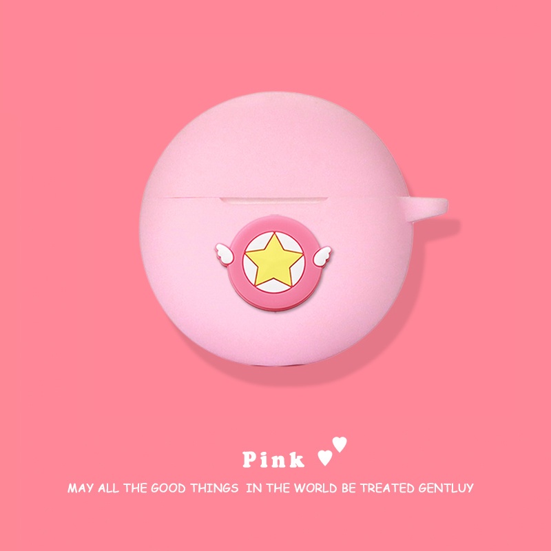 Vỏ Bảo Vệ Hộp Sạc Tai Nghe OPPO ENCO BUDS 2 Bằng Silicon Họa Tiết Hoạt Hình Anime Dễ Thương