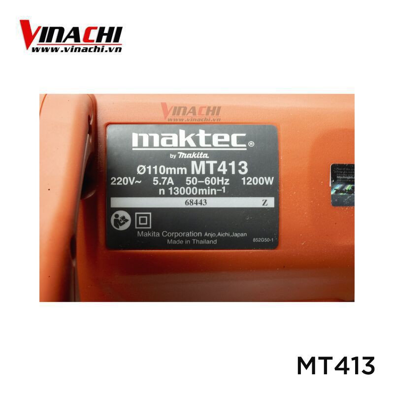 Máy Cắt Gạch Đá Maktec MT413 - Máy Cắt Gạch Đá Linh Hoạt Nhỏ Gọn Công Suất Cao