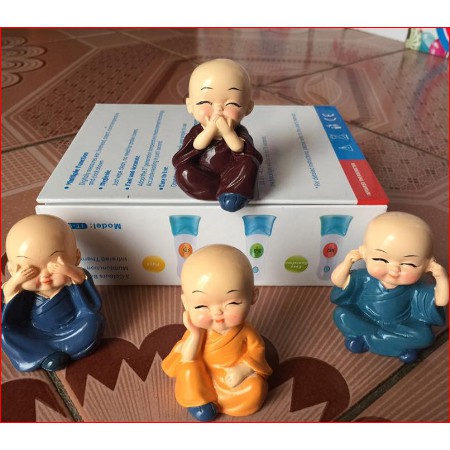 Bộ tượng 4 không 4 chú tiểu
