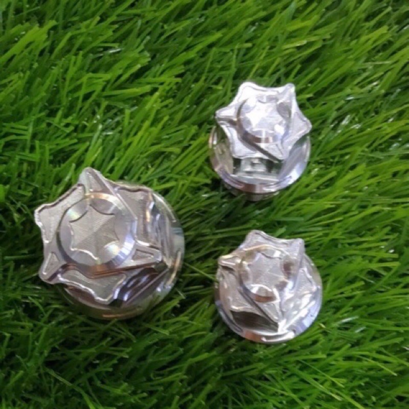 Ốc Chảng Ba Raider &amp; SatriaFi/Inox (bộ 3 con )