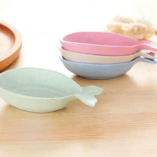 Bát chấm/ bát đựng gia vị/ bát ăn dặm lúa mạch hình cá.