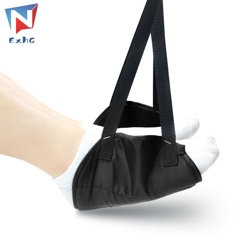 Võng Gác Chân Giảm Đau Nhức Tiện Dụng Khi Đi Máy Bay/Xe Buýt/Máy Bay