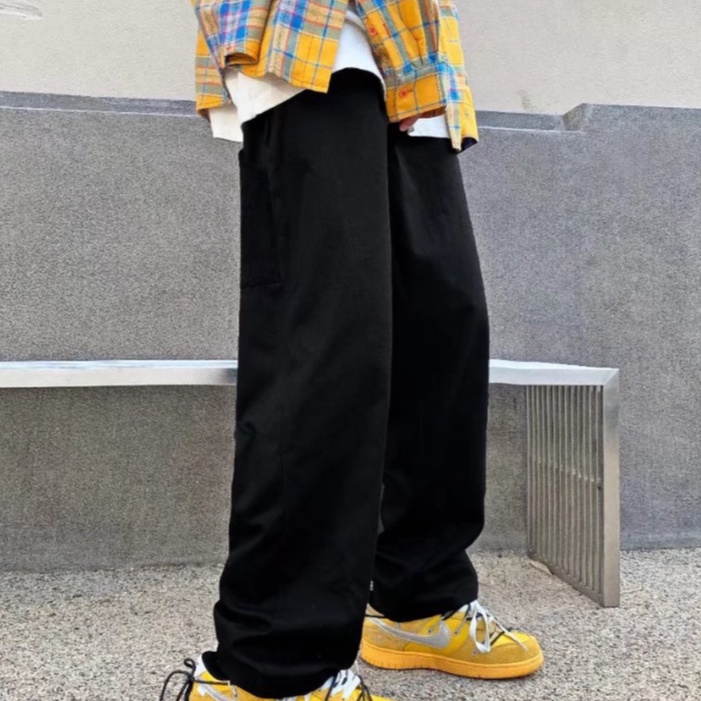 Quần ống rộng Phối Màu Độc Đáo Thời Trang Nhật Hàn Cao Cấp Cho Nam