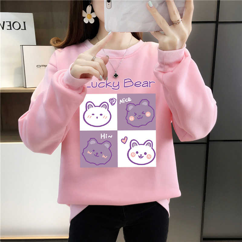 Áo tay dài cổ tròn thời trang thu đông cho nữ | BigBuy360 - bigbuy360.vn