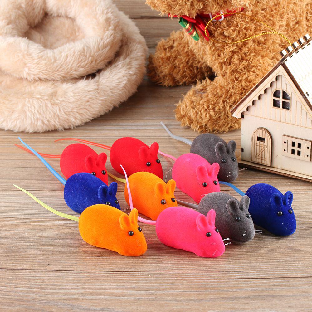 Set 2 Chuột Giả Đồ Chơi Cho Thú Cưng