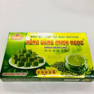 Bánh đậu xanh trà xanh Minh Ngọc 180g