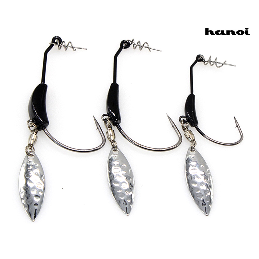 Mồi câu cá bằng sắt mềm đính sequin long lanh có chì đối trọng nhẹ