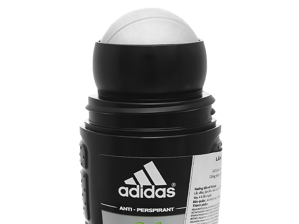 [Hàng nhập khẩu chính hãng] Lăn Khử Mùi Nam Adidas Ngăn Mồ Hôi 6in1 40ml