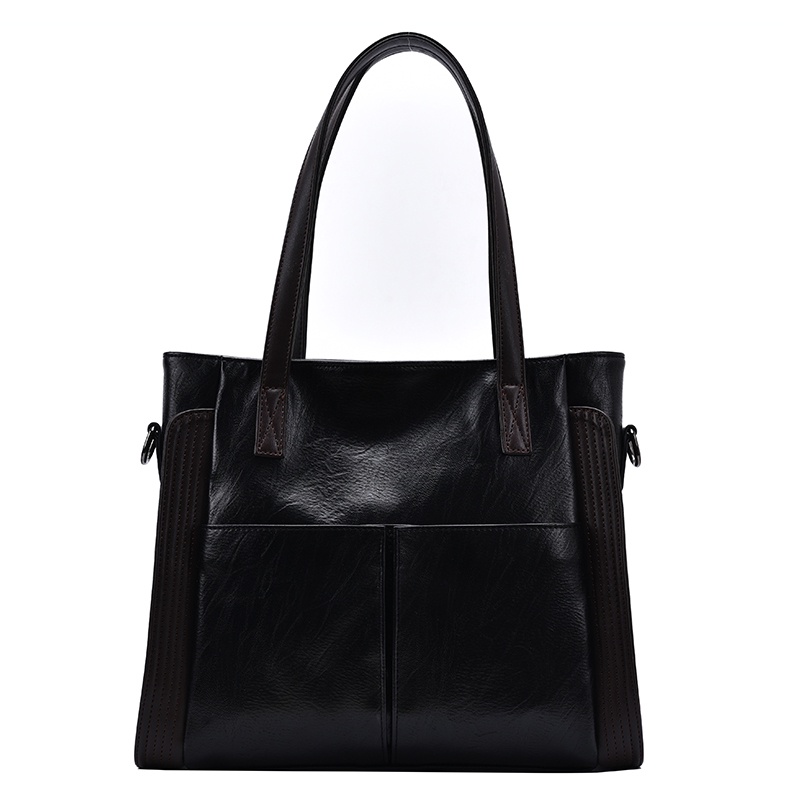 D333 Túi xách chất da mềm có dây đeo dài trẻ trung