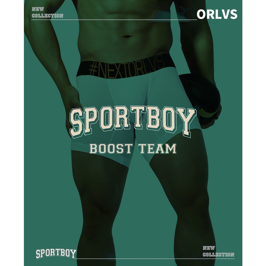 Quần Lót Boxer Cotton Phong Cách Thể Thao Quyến Rũ Cho Nam OR6237