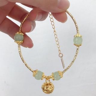 Vòng đeo tay YeYi xâu hạt đá tự nhiên thời trang cho nữ