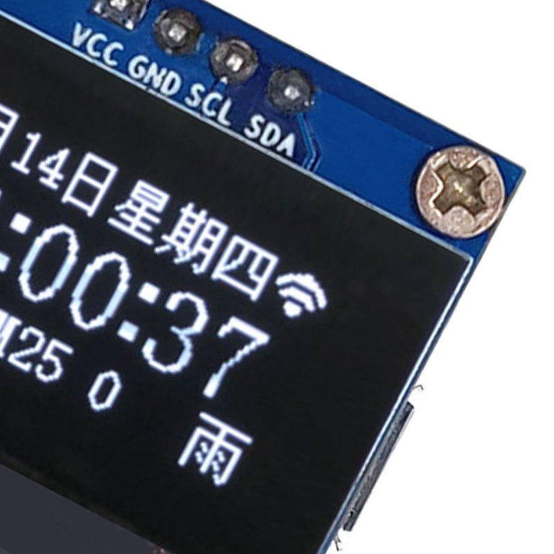 Đồng Hồ Thông Minh Esp8266 Wifi 0.96 Inch Oled Lcd Esp-12F