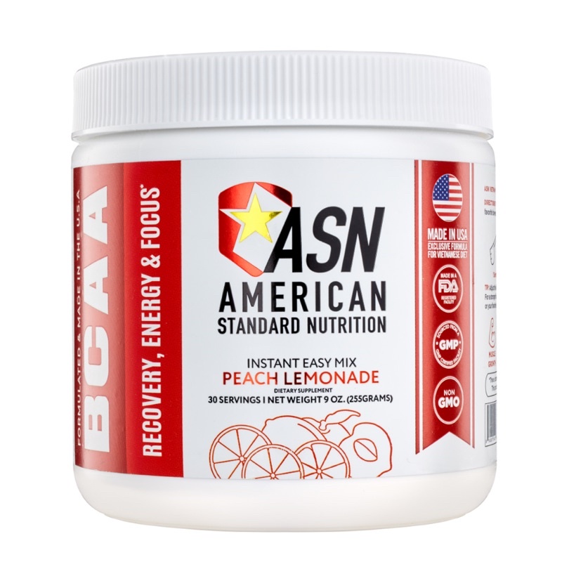 ASN BCAA Powder Peach Lemon