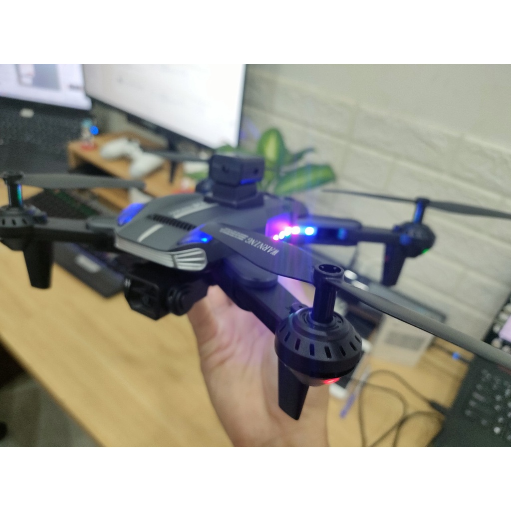 [ HOT SALE ] Máy bay điều khiển từ xa mini có camera flycam 4k K8 PRO - Drone trang bị pin 3000mA và cảm biến va chạm