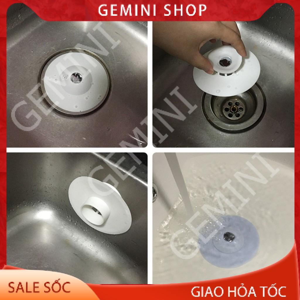 Chặn Rác Bồn Rửa Bát Bồn Rửa Mặt Bật Mở Thông Minh Ngăn Mùi Bồn Tắm B040 GEMINI SHOP