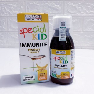 Siro Tăng cường sức đề kháng, Hỗ trợ giảm nguy cơ mắc bệnh do nhiễm khuẩn Special Kid Immunite