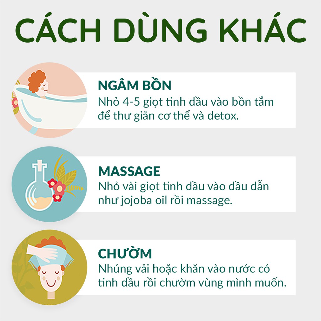 Tinh dầu Oải Hương giúp giảm stress trấn tĩnh tinh thần giúp ngủ ngon PUREVESS 30ml