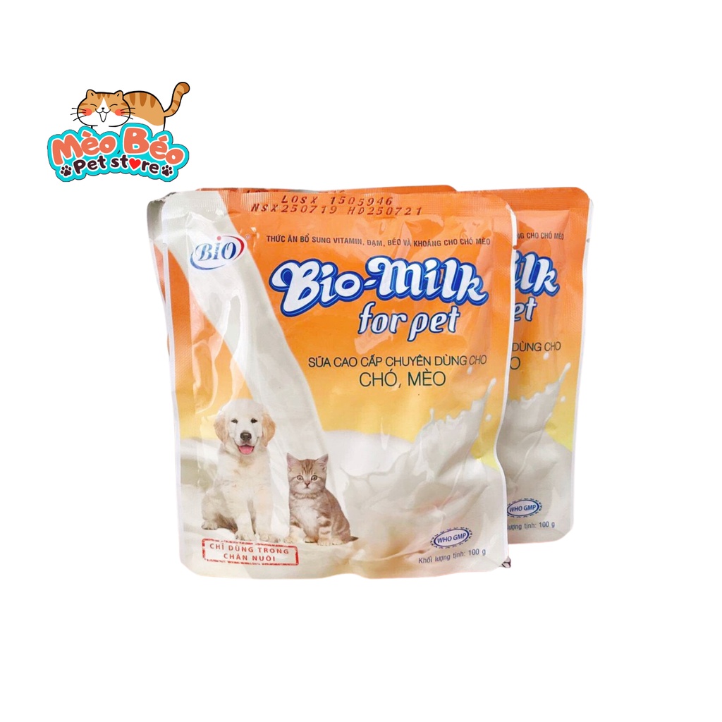 Sữa cho chó mèo Bio Milk for pet