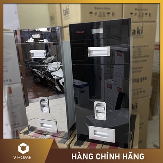 Thùng gạo điện tử mặt gương cao cấp shand chính hãng