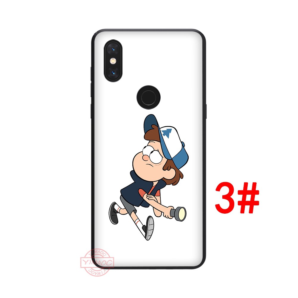  Ốp điện thoại  vẽ nhân vật trong Gravity Falls dành cho Xiaomi Mi 8/8SE/9/9SE/A2Lite/8Lite/A1/F1/5X/6X/Max3