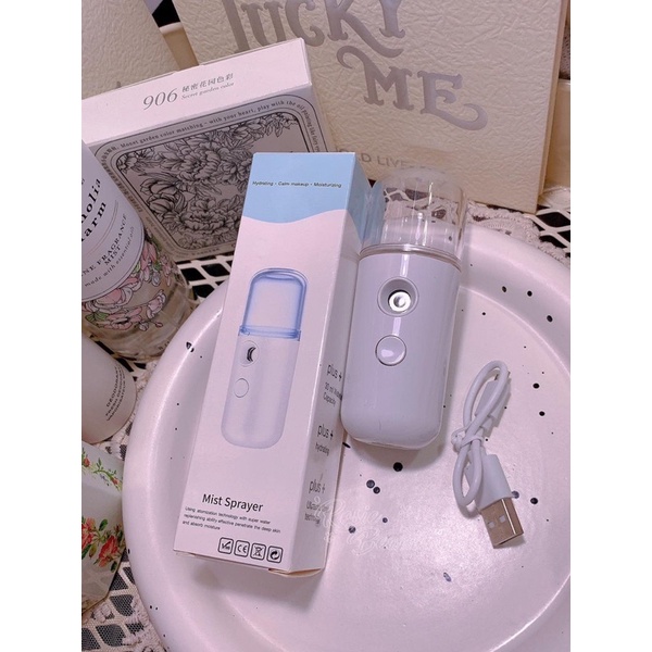Máy Phun Sương Mini Cầm Tay Nhỏ Gọn Tiện Lợi