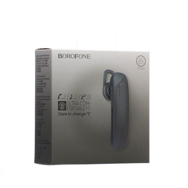 Tai nghe Bluetooth cao cấp, pin 60mAh cho 3 giờ nghe nhạc / cuộc gọi Borofone BC8 ProTalk Business - Hàng Chính hãng