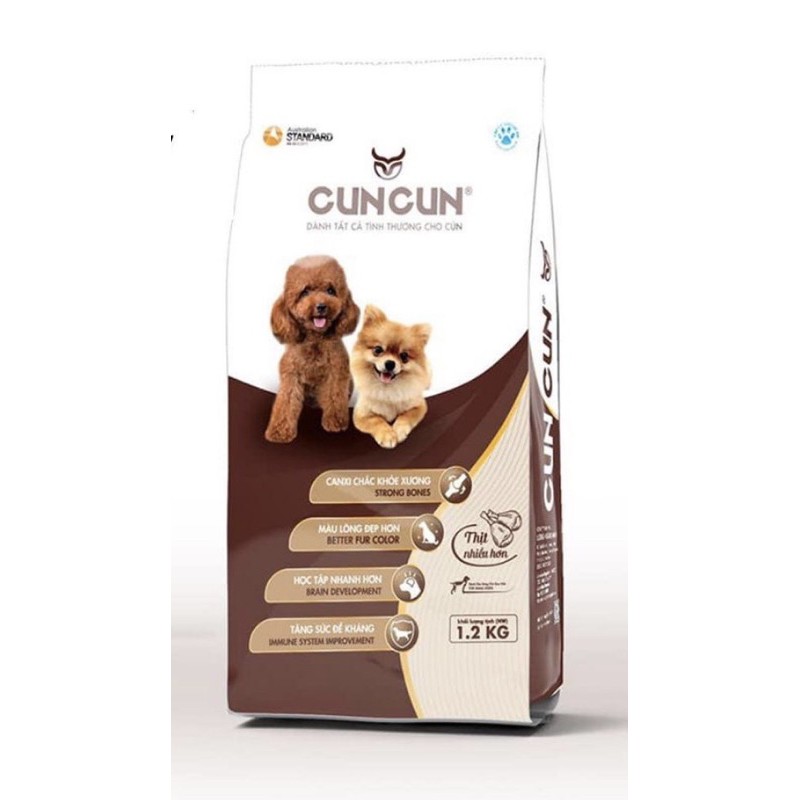 Thức Ăn CUNCUN cho chó 1.2KG