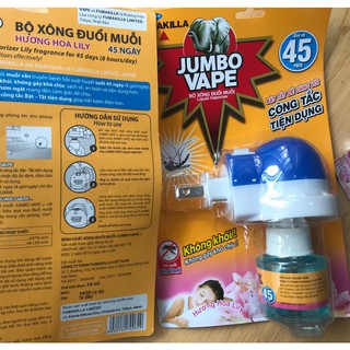 Tinh dầu đuổi muỗi không mùi và đèn máy xông tinh dầu đuổi muỗi xuất Nhật