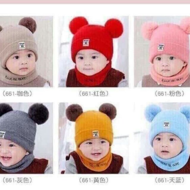 Set Mũ Len cho bé😘