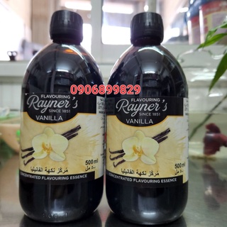Hương vani - vani nước- hương vanilla rayner's 500ml / hsd: 2027