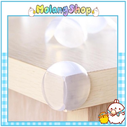 Bịt góc bàn silicon - Bịt góc bàn an toàn cho bé Molangshop