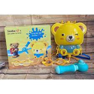 Bộ balo súng nước và mắt kính bơi - đồ chơi mùa hè hkm similac