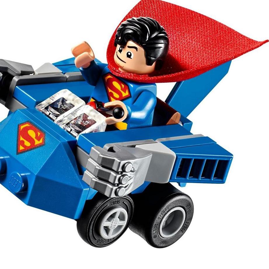 Mô Hình Lắp Ráp Lego Superheroes 76068 Mighty Superman Vs Bizarro Dc Comic