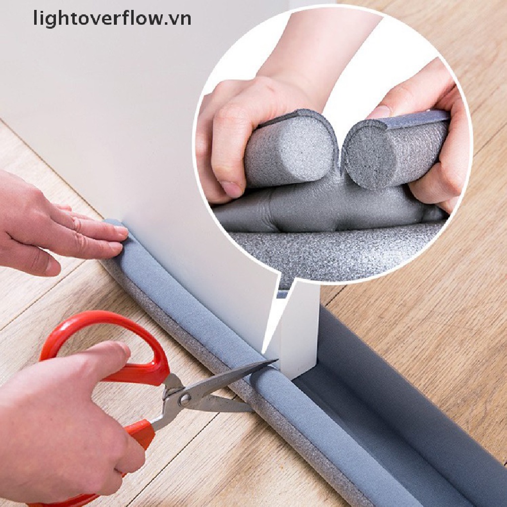 Dải Niêm Phong Đáy Cửa Linh Hoạt Giảm Tiếng Ồn Chống Bụi [VN]