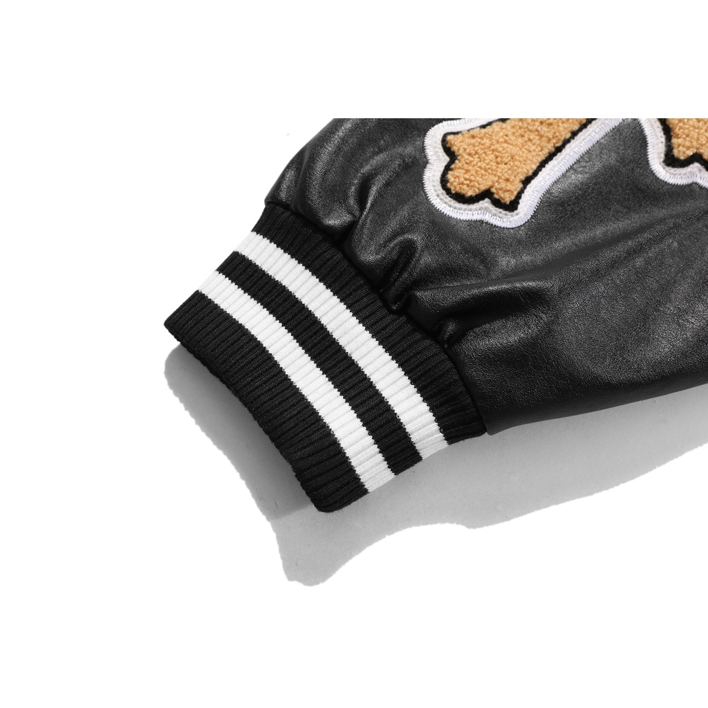 Áo khoác Bomber Made Extreme Scripture Patchwork Varsity