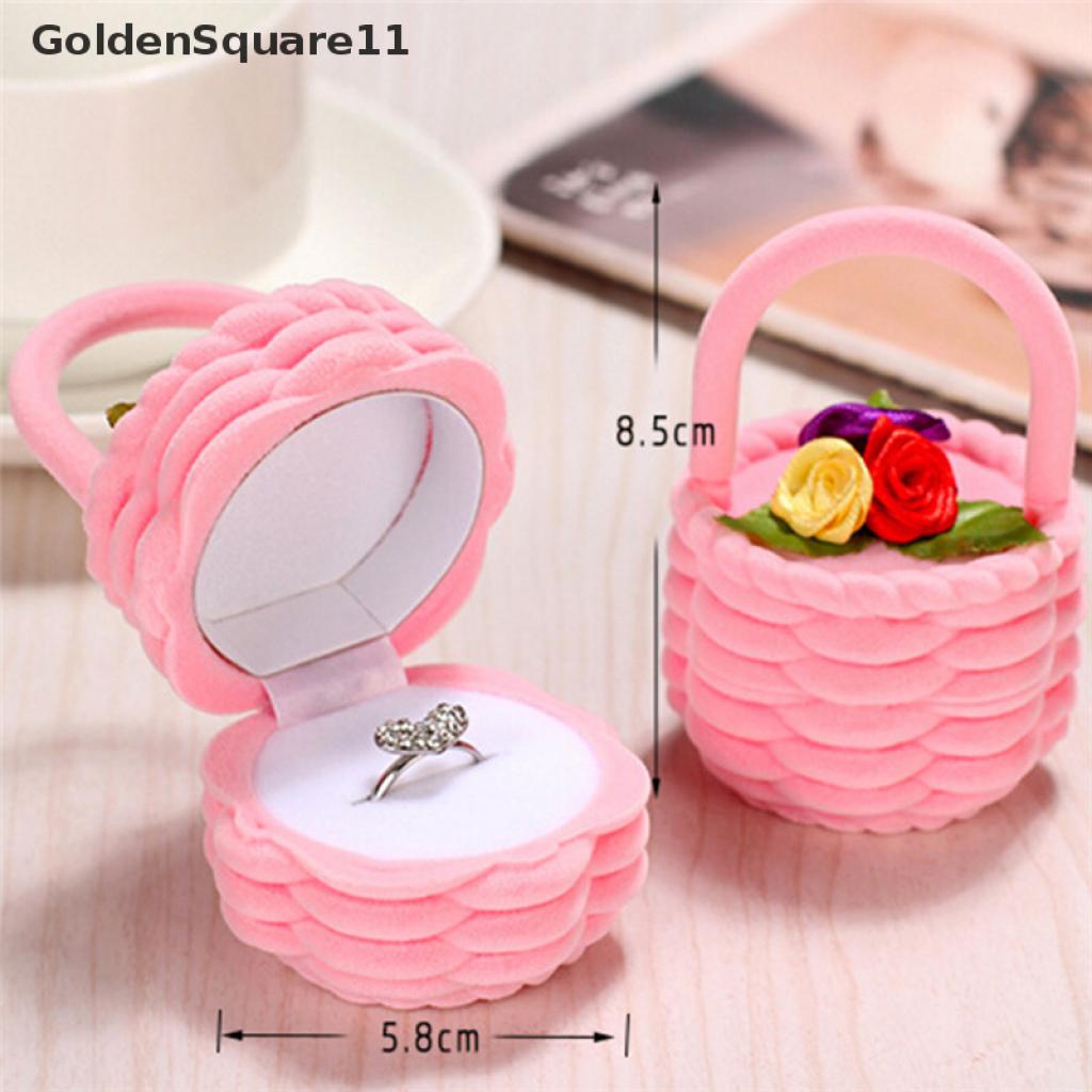 Hộp Đựng Trang Sức Bằng Nhung Hình Hoa Sang Trọng 11