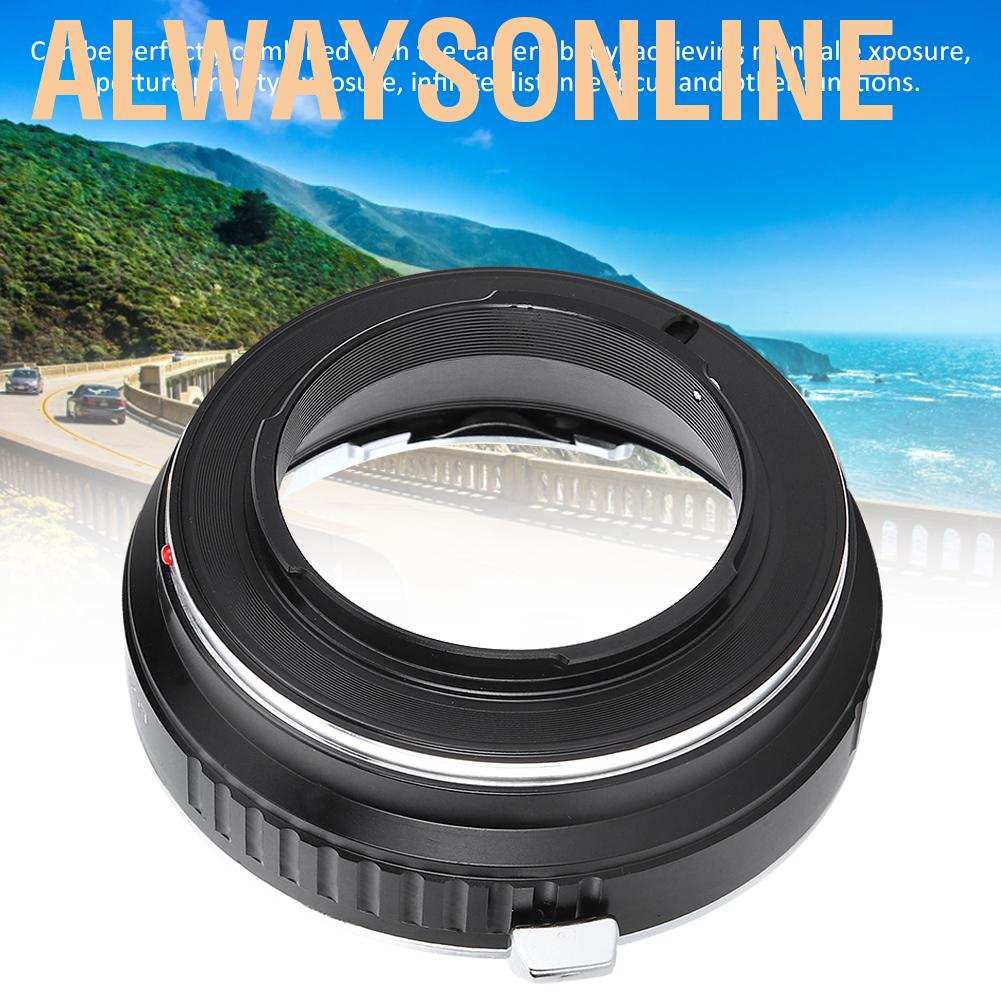 Alwaysonline Fikaz Lens Adapter Ring for CANON EF-Mount to FUJI FX Mirrorless Camera