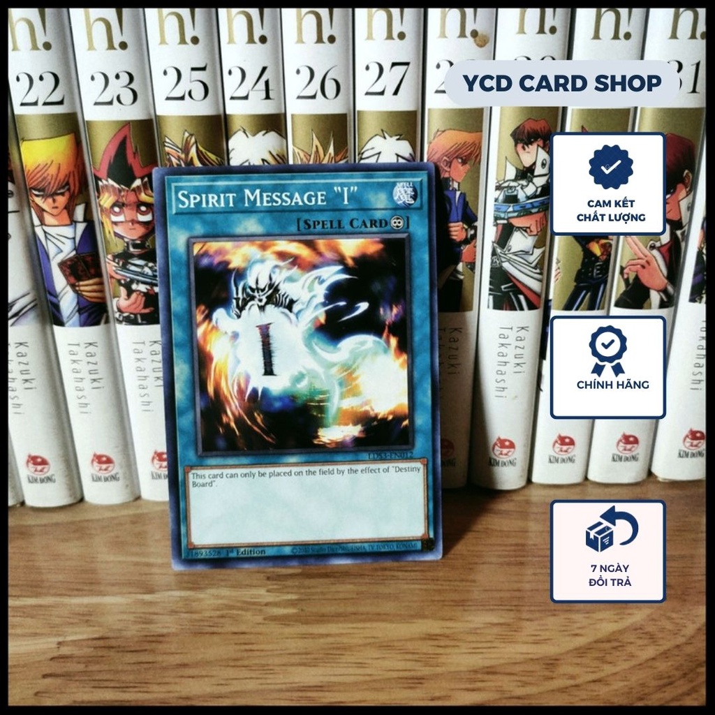 Thẻ bài Yugioh Chính Hãng Set Bàn Cầu Cơ - Spirit Message - Common