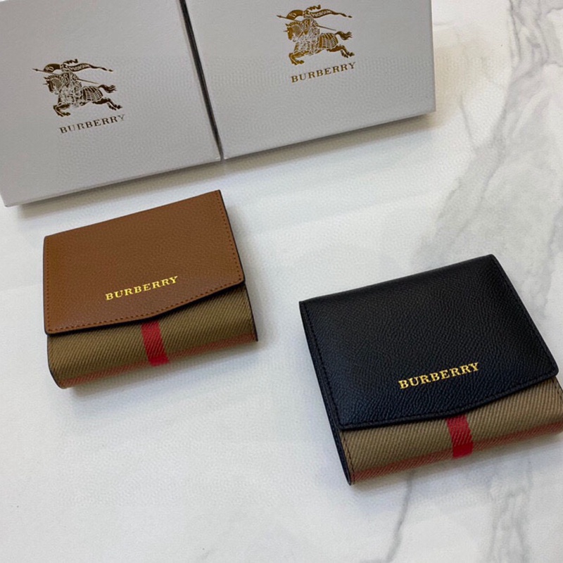 Ví Da Bò Burberry 30% Cỡ Nhỏ Thời Trang Cao Cấp Dành Cho Nữ