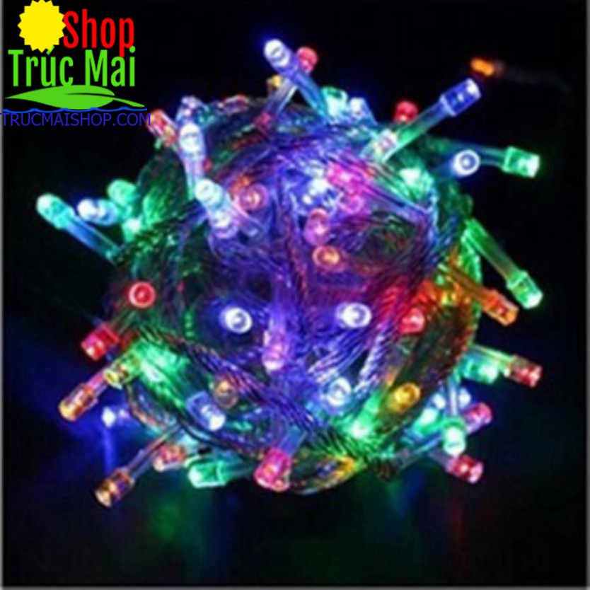 Dây đèn Led chớp ( nháy ) trang trí Noel ( Dài khoảng 5m, Điện )