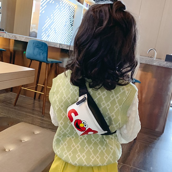 Túi Đeo Chéo Họa Tiết Hoạt Hình Cho Bé Gái