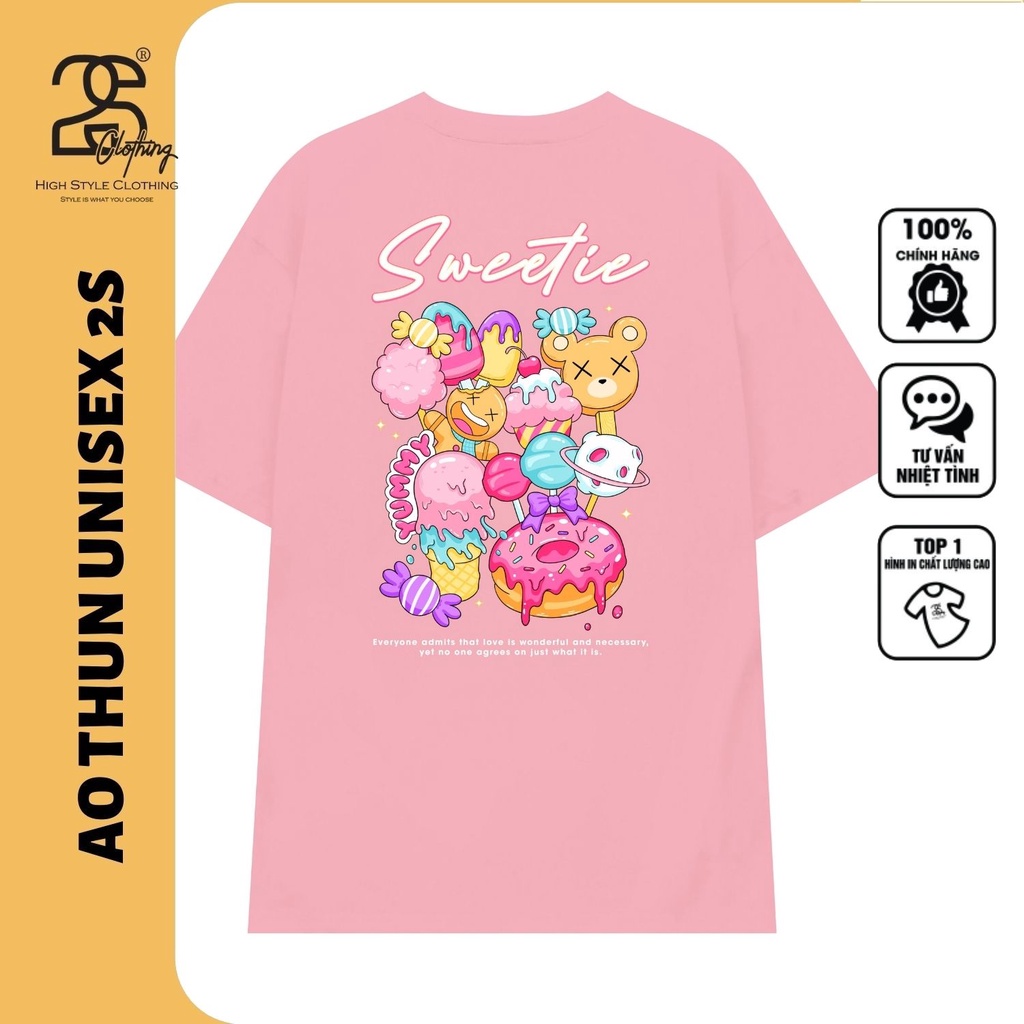 Áo Thun Unisex 2S Clothing - TV5072 Form Rộng Tay Lỡ, Áo Phông Nam Nữ Freesize | BigBuy360 - bigbuy360.vn