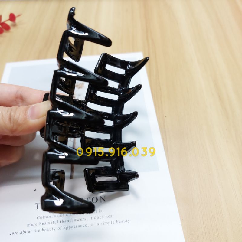 Kẹp Tóc Hình Ống Vuông, Kẹp gấp tóc