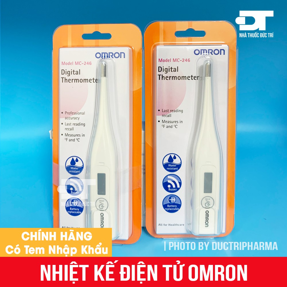 [CHÍNH HÃNG] Nhiệt Kế Điện Tử Omron MC-246