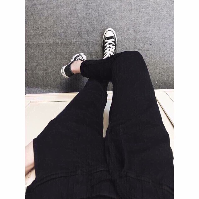 QUẦN BÒ CHUN ĐEN TRẮNG (MAI PHẠM | BigBuy360 - bigbuy360.vn