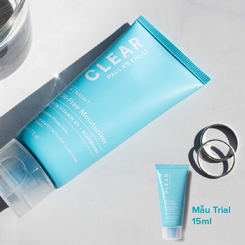 Paula's Choice Clear Oil Free Moisturizer - Kem dưỡng ẩm Paula's Choice Clear Oil Free Moisturizer  dành cho da mụn 60ml