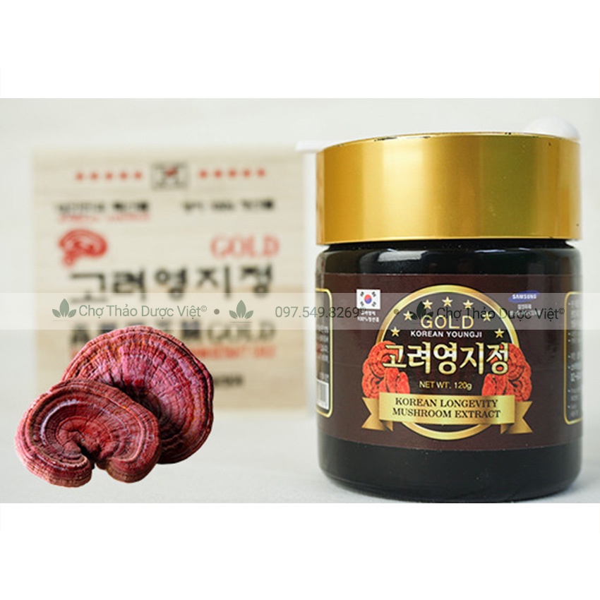 Cao linh chi Hàn Quốc thượng hạng giúp thanh nhiệt, detox, giảm mệt mỏi - Chợ Thảo Dược Việt