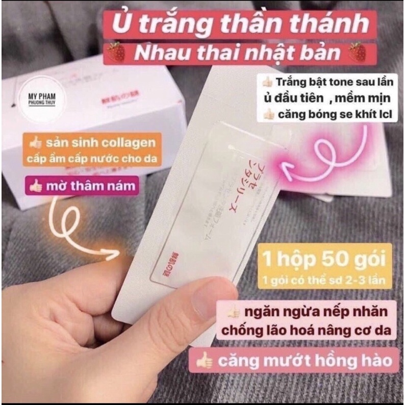 Ủ trắng nhau thai Nhật Bản | BigBuy360 - bigbuy360.vn