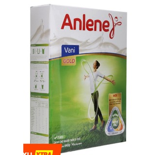 Sữa bột Anlene gold Movepro hộp giấy 400g hương Vani/Chocolate
