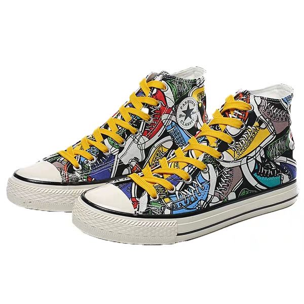 Giày Thể Thao Cao Cổ Phong Cách Hip Hop Mới Cho Nam